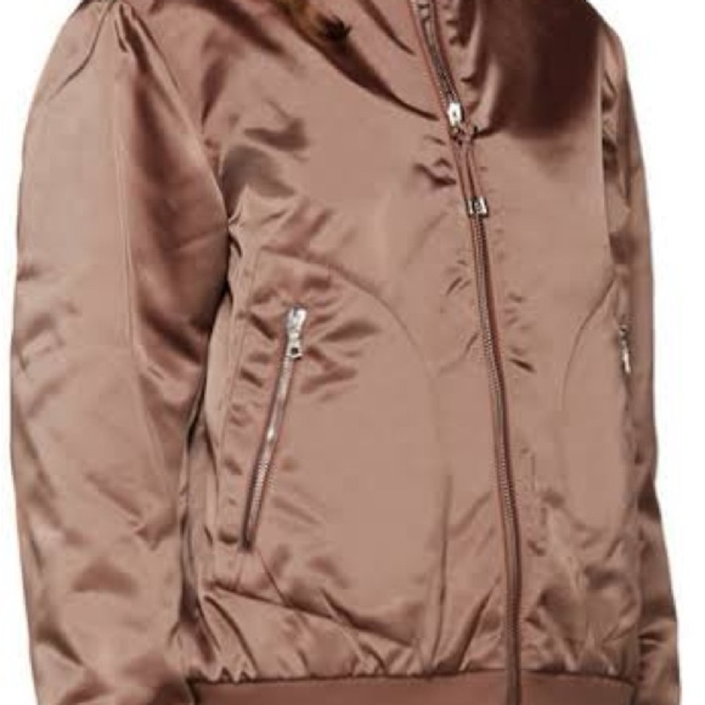 Acne Women's Pink Bomber Jacket